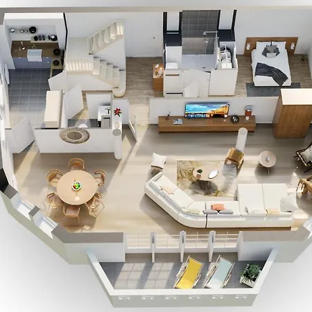 La Cle De Quentovic ◎ Duplex De 150 M2 ◎ Standing Апартаменты *